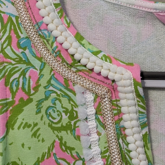 Lilly Pulitzer NWT Harper Shift Dress Pelican Pink Pop Up Chimply Chic Size XS - Picture 5 of 12